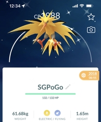 Shiny Zapdos 2018 (Guaranteed lucky trade)
