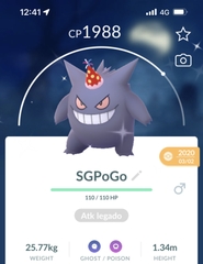 Shiny Gengar Party hat