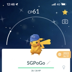 Shiny Pikachu TCG hat