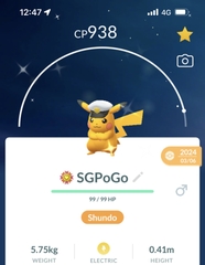 Cap's Hat Pikachu