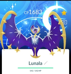 Lunala with Special background