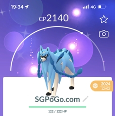 Shiny Zacian level 50 + 3 moves