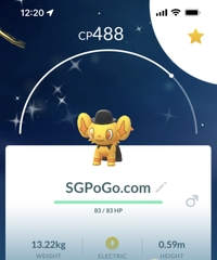 Shiny costume Shinx - Mini P T C account