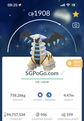 Shiny Giratia A 2019 (Guaranteed lucky Trade)