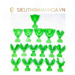 Bộ Khay Lấy Dấu Răng Tháo Lắp (Hộp 17 Chi Tiết)