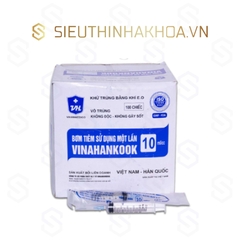 Bơm Tiêm 10 CC (100 Cái/ Hộp)