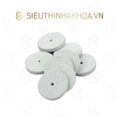 Cao Su Trắng Tròn Đánh Bóng Sứ Tobom (100 Cái /Hộp)