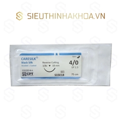 Chỉ Khâu Không Tiêu Black Silk