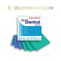 Đê Cao Su Latex Dental Dam Sanctuary Hương Bạc Hà