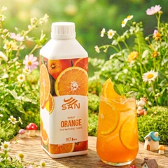 SYRUP CAM VÀNG Chai 1Kg - Tặng công thức & hướng dẫn pha chế - Hương Cam, Màu Sắc Nổi Bật