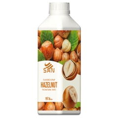 SYRUP HƯƠNG HẠT PHỈ Chai 1Kg, đậm đà, có chai chiết 100ml tặng công thức, latte, trà sữa, làm bánh, pha chế đa dạng
