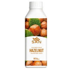 SYRUP HƯƠNG HẠT PHỈ Chai 1Kg, đậm đà, có chai chiết 100ml tặng công thức, latte, trà sữa, làm bánh, pha chế đa dạng