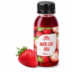 Nước Cốt Dâu SAN Chai 1Kg