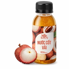 Nước Cốt Vải SAN Chai 1Kg