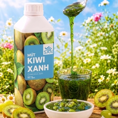 Mứt Kiwi Xanh Chua Ngọt Chai 1Kg
