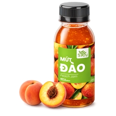 Mứt Đào Tươi Chai 1Kg