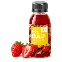 Mứt Dâu Tây Đậm Đặc Chai 1Kg