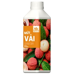 Mứt Vải Thiều Chai 1Kg