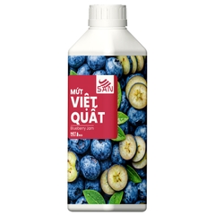 Mứt Việt Quất Blueberry Chai 1Kg