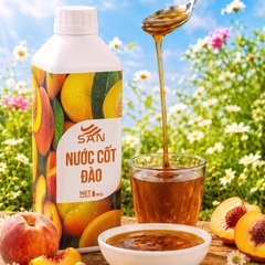 Nước Cốt Đào SAN Chai 1Kg
