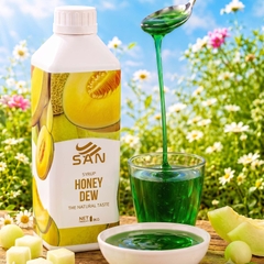 Syrup Dưa Lưới Xanh SAN Chai 1Kg
