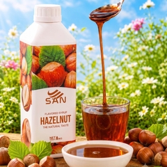 Syrup Hạt Phỉ SAN Chai 1Kg