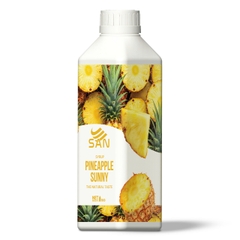 SYRUP DỨA THƠM Chai 1Kg (Trái Cây Tự Nhiên - Hương Thơm, Màu Sắc Nổi Bật)