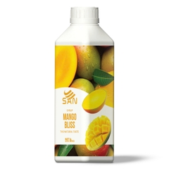 SYRUP XOÀI MẬT ONG Chai 1Kg (Trái Cây Tự Nhiên - Hương Thơm, Màu Sắc Nổi Bật)