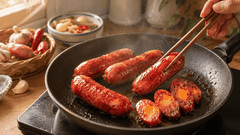 Lạp Xưởng Trứng Muối – Vị Béo Bùi Hòa Quyện Cùng Hương Mai Quế Lộ