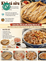 Khô Cá Sửu – Đặc Sản Mặn Mà, Mềm Bùi Của Vùng Châu Đốc