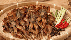 Khô Ếch Đồng Miền Tây – Cay Thơm, Giòn Dai Và Đậm Đà