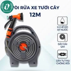 Cuộn vòi xịt nước tưới cây 12m
