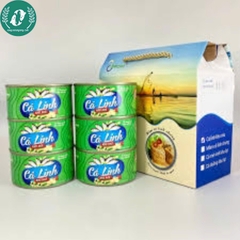 Cá linh đóng hộp (lon) đặc sản