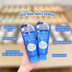 SRM Senka Perfect Whip #xanh dương