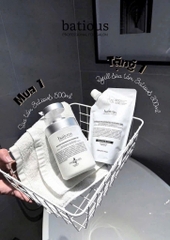 Set sữa tắm Batious 500ml+túi refill 300ml sale