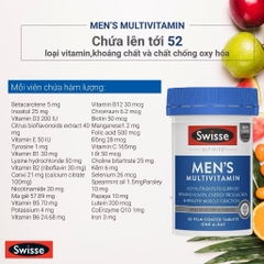 [TPCN] Swisse Men's Multivitamin 100V sale