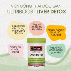 [TPCN] Swisse Liver Detox thải độc gan (200V)