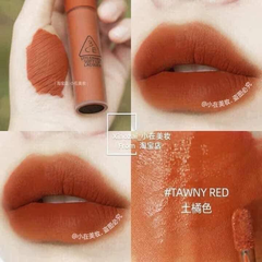 Son 3ce soft lip lacquer #tawny red