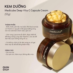 Kem dưỡng Medicube Deep Vita C 55g
