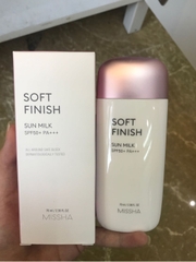 kcn missha soft finish sun milk 70ml