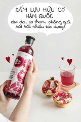 Giấm lựu hữu cơ 900ml sale