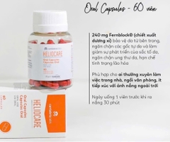 [TPCN] Heliocare viên chống nắng 60V sale