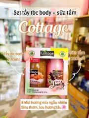 Set sữa tắm + tdc Cottage ord