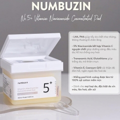 Toner pad Numbuz:n 5+ Brightening sale