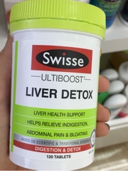 [TPCN] Swisse Liver Detox thải độc gan (120v)