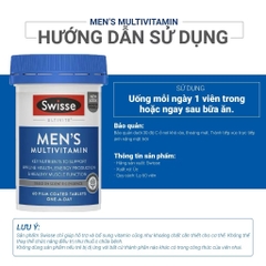[TPCN] Swisse Men's Multivitamin 100V sale