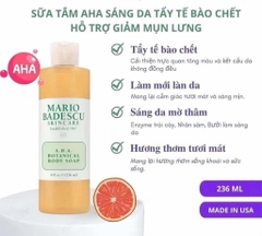 Sữa tắm Mario Badescu AHA ord