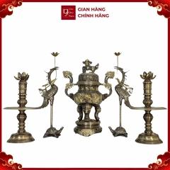 Bộ Ngũ Sự - Đồ Đồng Cao Cấp - Cửu Diệu Thiên - NS001