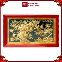 Tranh Vinh Hoa Phú Quý - Đồ Đồng Cao Cấp - Cửu Diệu Thiên - THN020