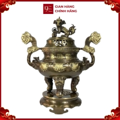Đỉnh Đồng Phúc Lộc Thọ Khang Ninh - Đồ Đồng Cao Cấp - Cửu Diệu Thiên - ZC001